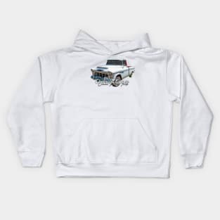 1955 Chevrolet Cameo Carrier Pickup Truck Kids Hoodie